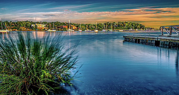 Greenwich Bay Harbor Seaport in east greenwich Rhode Island by ALEX GRICHENKO Greenwich Bay Harbor Seaport in east greenwich Rhode Island by ALEX GRICHENKO